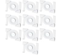 SG Store 10Pcs M4 Grid Ceilings Clip M4x10 mm Bolts Compatible with Odenwald Ceiling Rails, Advertising Board