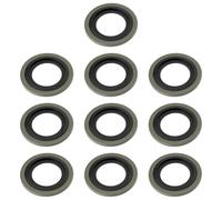 SG Store 10pcs Oil Drain Sump Plug Washers 6835866 Compatible with Citreon Compatible with Ford