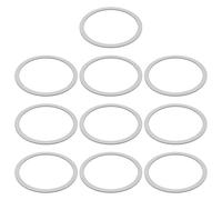 SG Store 10Pcs Stainless Headset Shims 29.1x33.8x0.4mm for MTB Road Bike Headset Preload Adjustment Compatible with Hope HS127