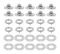SG Store 10Pcs Twist Lock Common Sense Fastener Metal Rotating Button Lock for Boats Sailboats RVs Dinghy 32.8x14.4x13mm/32x26.6mm/26x21.2mm