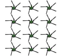 SG Store 12 Pcs Sweeping Robot Five-Claw Side Brush Compatible with I-Robot Roomba S9 (9150) S9+ S9 Plus (9550) S Series Sweeping Robot Side Brushes Replacement Brushes