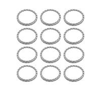 SG Store 12Pcs 5/32 Inch Bicycle Headset Caged Ball Bearing Suitable For 1 1/8-Inch Headset Road Bike Mountain Bikes 22 Balls (40x33mm)