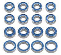 SG Store 16pcs RC Truck Car Sealed Bearings Kit Compatible with Tamiyas TT-02 Compatible with Mustang
