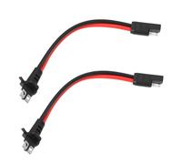 SG Store 2 Pcs Car Intercom Power Cord Connector 19cm Compatible with Motorola Radio CM200 PM400