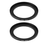 SG Store 2 Pcs Lens Filter Thread Adapter Ring 43mm External Thread to 52mm Internal Thread Fit for 43mm Lens Size Cameras