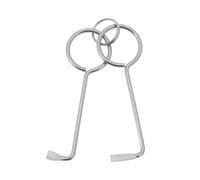 SG Store 2-Piece Lock Pick Set, Professional Opening Tool for Doors, 4.8mm & 6mm Key Teeth