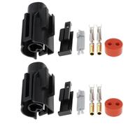SG Store 2 Set 2-Pin Radiator Fan Switch Connector Compatible with Ford Sierra Escort Focus Zetec RS Turbo