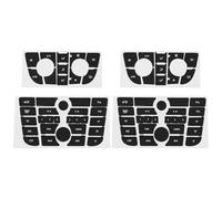 SG Store 2 Sets Air Conditioning Panel CD Radio Button Stickers Compatible with Opel Astra J Compatible with Buick Excelle