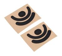 SG Store 2 Sets Anti-Slip Mouse Feet Pads Rounded Edges Mouse Feet Pad Mouse Accessories Compatible with Logitech G403 G603 G703 PTFE Mouse Bottom Glide Pads, Black