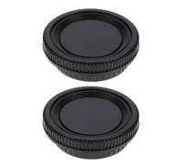 SG Store 2 Sets Camera Body Cap and Rear Lens Cap Kit Compatible with Minolta MD Mount Cameras