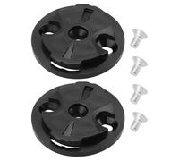 SG Store 2 Sets of Bike Computer Holder Fixed Base Stopwatch Holder Fixing Base for Fixed Male Seat Dial Compatible with GARMIN 32 x 29 x 2 mm Black