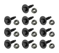 SG Store 20 Sets Front Rear Mud Flap Bolts Nut Kits CCU7159-10X Compatible with Land Rover Defender 90 110 130