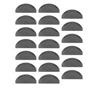 SG Store 20pcs 2x3.7mm Half Moon Key Set Carbon Steel Disc Spring Compatible with Simson S50 S51 S70 S53 S83 SR50 SR80 Pole Wheel the Right Side