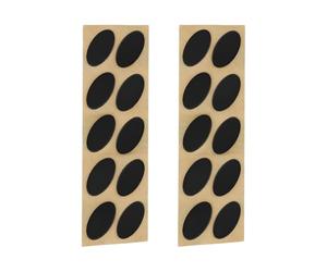 SG Store 20pcs Mouse PTFE Glides Compatible with Logitech M500 MX610 MX620 16.8 x 9mm