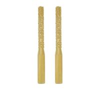 SG Store 2Pcs 1/4" Diamond Router Bits 5x35x65mm for Quartz Stone Jewelry Shell Tiles