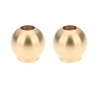 SG Store 2PCS 15mm Brass Coolant Ball Nozzle M8x1.25 Thread 6mm Hole Compatible with CNC Lathe Machine Tool Cooling System