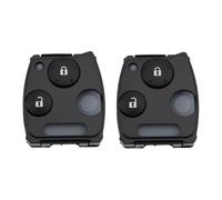 SG Store 2Pcs 2 Button Key Shell Fob Pad Compatible with Honda Accord Civic CRV Pilot Jazz Odyssey 2008