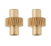 SG Store 2pcs 26T Brass Seat Control Wheel Gear AA-GER-018 3.2x2.3x1.2cm Compatible with Toyota Land Cruiser LC80 4500