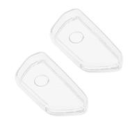 SG Store 2PCS 3-Button Car Key Case Compatible with VW Golf 8 ID.3 ID.4 Compatible with Seat Leon MK 4 Compatible with Skoda Octavia 2020 78.8x39.9mm TPU Cover Transparent