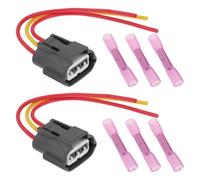 SG Store 2Pcs 3Pin Repair Kit Connector 6189-0779 DJM7032-2-21 Compatible with Mazda 15cm