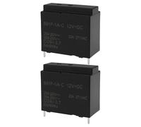 SG Store 2Pcs 4Pin Relay 891P-1A-F-C 12VDC for Refrigerator Washing Machine Dryer