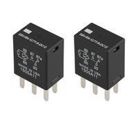 SG Store 2PCS 5-Pin Skid Steer Loader Relay 87655334 12V 35A Compatible with Case Loader SR175 SR220 SR200 SR130 SV185 SV250