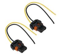 SG Store 2Pcs 9005 HB10 Headlight Bulb 2 Pin Connector for Most Cars Pre Wired