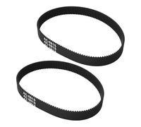 SG Store 2pcs AC-0815 Timing Belt Model for Oil Free Air Compressor CAC1311 Length 392mm Width 15mm Timing Belt Compatible with Craftsman Oil-Less Air Compressors