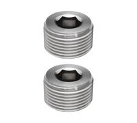 SG Store 2Pcs Car Oil Sump Plug 304 Stainless Steel Replacement Part 55189930 Engine Sump Oil Pan Plug M22x1.5 Length 13mm Compatible with Fiat Compatible with Alfa Romeo