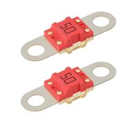 SG Store 2pcs Car Spiral Red 50A Fuses N10525502 Compatible with Audi A1 A3 Compatible with Passat