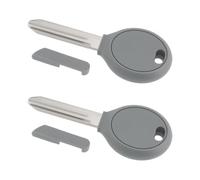 SG Store 2Pcs Car Transponder Key Blade CH24 Compatible with Chrysler Compatible with Jeep