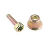 SG Store 2Pcs Chainsaw Brake Handle Screw Hand Guard Handle Chain Brake M4 Screw Compatible with Stihl 024 026 034 044 MS240 MS260