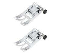 SG Store 2pcs Home Sewing Machine Zig-Zag Foot A# 832523007 Compatible with Janome Compatible wit Necchi