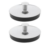 SG Store 2Pcs Large Size Rubber Drain Plug 5.3x2.2cm Suitable for Bathtub Washbasin Kitchen