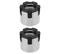 SG Store 2Pcs M13 x 0.75mm Mini Collet Nut Tool Holder Collet Nut for Most ER11-M Type Wrenches