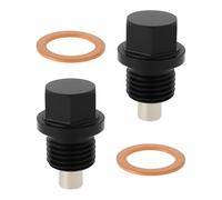SG Store 2Pcs M14 x 1.5 Magnetic Sump Plug with Washer Compatible with Audi TT Mk1 1.8T 1998-2006