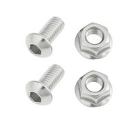 SG Store 2pcs M6x12mm Motorcycle Battery Lid Latch Screws with Nuts Compatible with Surron Light Bee X