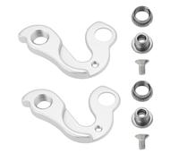 SG Store 2pcs Mechanical Derailer Hook Bicycle Tail Hook Metal Rear Derailer Hook Screw Model GH-090 Compatible with FELT Bicycle Accessories, Silver