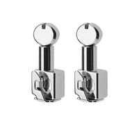 SG Store 2PCS Metal Needle Clamps Rotatable Handle Screw for Household Sewing Machine Fittings Accessories Replacement Parts Silver