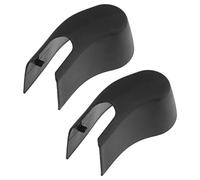 SG Store 2Pcs Rear Wiper Arm Nut Cover Replacement 61627161030 Compatible with BMW X3 F25 2011-2016 X5 E70 2007-2013 Rear Windshield Wiper Blade Nut Cover Cap Black