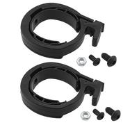 SG Store 2PCS Scooter Folding Locking Ring Compatible with Ninebot Max G30 Electric Scooter Front Tube Stem Guard Ring Replacement Parts ABS Black