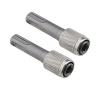 SG Store 2PCS SDS-Plus Drill Chuck Adapter 6.35mm 1/4 Inch Hex Socket Drill Holder Converter SDS Bit Adapter for Hammer Drills Light Picks