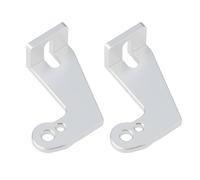 SG Store 2Pcs Silver Gear Box Holder Compatible with Tam-iya Bullhead Compatible with ClodBuster 1/10 RC Parts