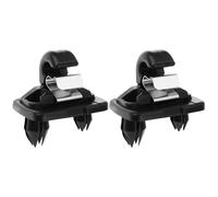 SG Store 2x Car Sun Visor Hook Clip Bracket 8V78575624PK Compatible with Audi A3 2015+/A5 2017+, Black