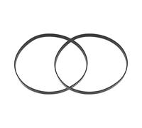 SG Store 2x Flat Rubber Drive Belts I.C 10.2" x C/S 0.210" x T 0.031" Compatible with VCR Cassette CD DVD