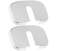 SG Store 2x Silver Chrome Door Panel Covers Stainless Steel Compatible with Saab 93 9-3 Roadster CV