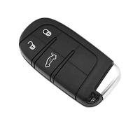 SG Store 3 Button Remote Key Shell Compatible with Jeep Cherokee KL Remote Fob 2014-2019 Compatible with Fiat 500X 2014-2018 3 Button Remote Smart Key Case