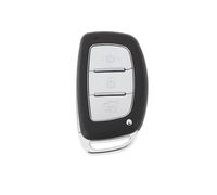 SG Store 3-key Car Key Shell Compatible with Hyundai I10 I20 I30 Black