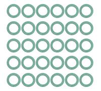 SG Store 30pcs Green Fibre Washer 1/2 Inch (18 x 12 x 1.5 mm) Sealing Washers High Temperature Fibre Washer for Gas Hob Boiler Diverter Valve