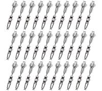 SG Store 30Pcs Mini ISO Contact Micro Timer Crimp Female Micro Timer Crimp Contact for 0,50mm² - 1,00mm² Cable Cross-section 17-20AWG Wire Diameter Silver